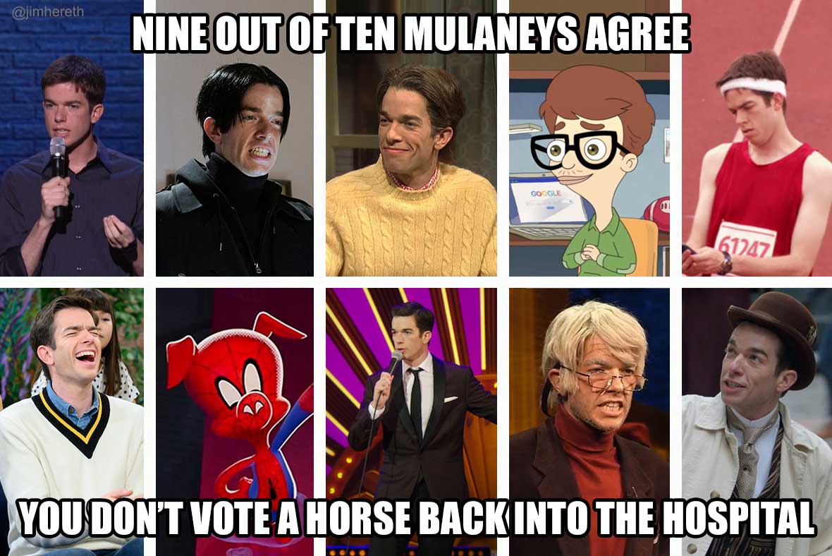 IYKYK. 

#JohnMulaney #HarrisWalz #VoteBlue #KidGorgeous #Netflix