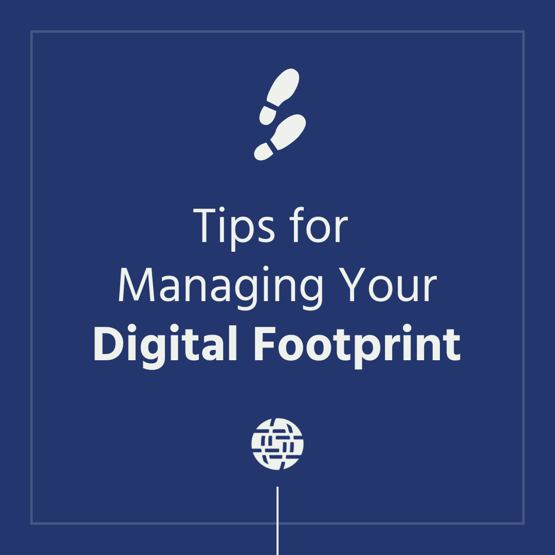 internetsociety's tweet image. (1/6) Your #DigitalFootprint is the trail of data left behind by your online activity.

While it’s impossible to have zero digital footprint, you can take simple steps towards reducing it. Read this thread for five tips to manage your digital footprint.