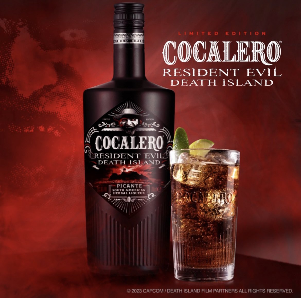 faunalott's tweet photo. My boyfriend just bought 3 bottles of the resident evil cocaine plant liquor. I can’t wait to have people over and force them to watch death island with us if they wanna try it. https://t.co/oaHSJ5KT5V