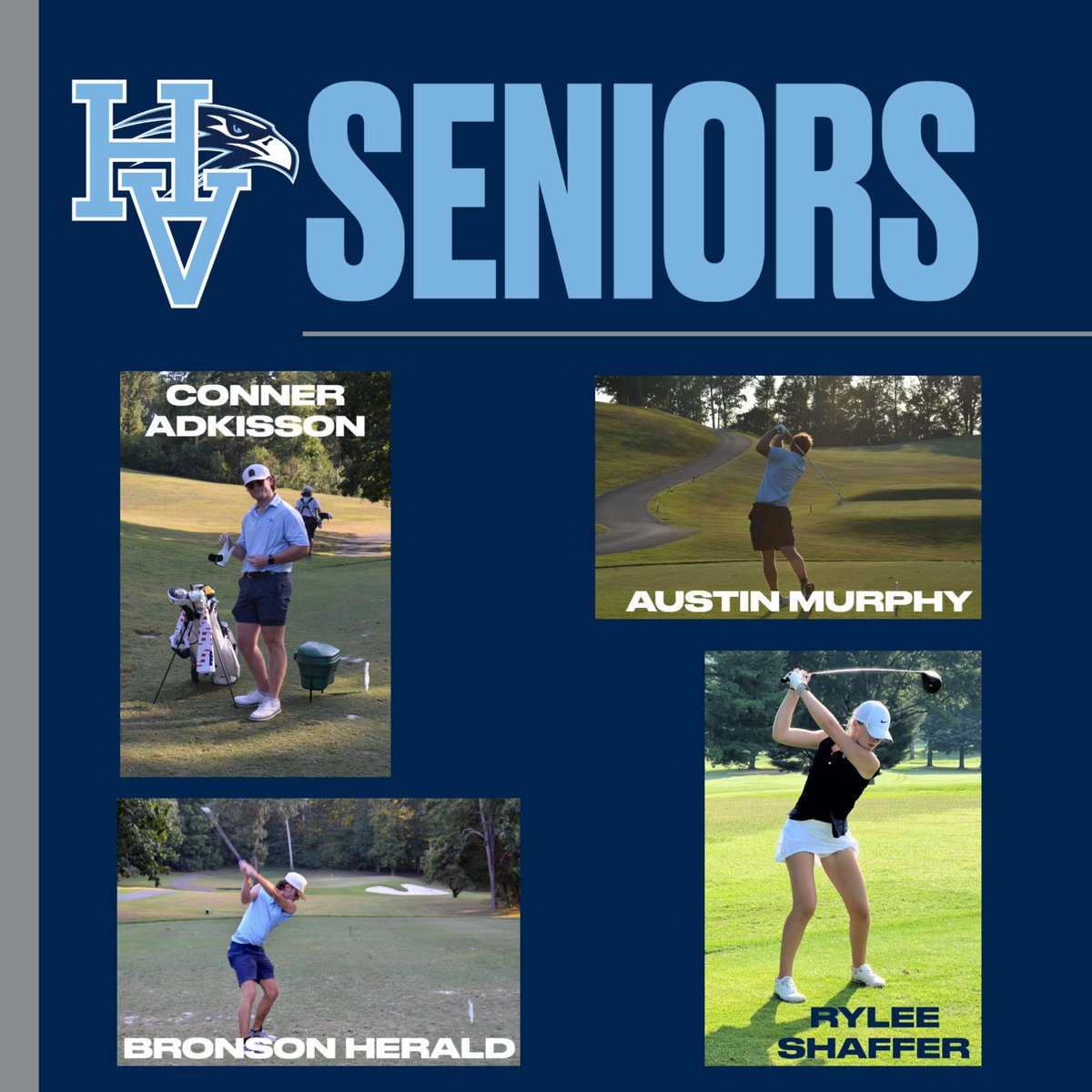 HVAGolf's tweet image. Senior Day Match @Avalon_Golf this afternoon. @HVAAthletics @HVAAC