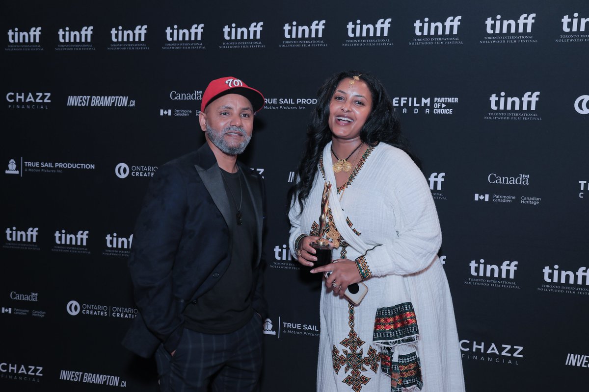 Brinnium's tweet photo. I'm beyond grateful &amp; thrilled to share that our film, Unholy, has won another award at the Toronto International Nollywood Film Festival! 

Thank God, @tinffestival, @WainnieT @yaredinho_r9 &amp; all who believed in this project and helped.

Photos by Biniam Kiros @ GEEZ  Studios https://t.co/54nQnTjz22