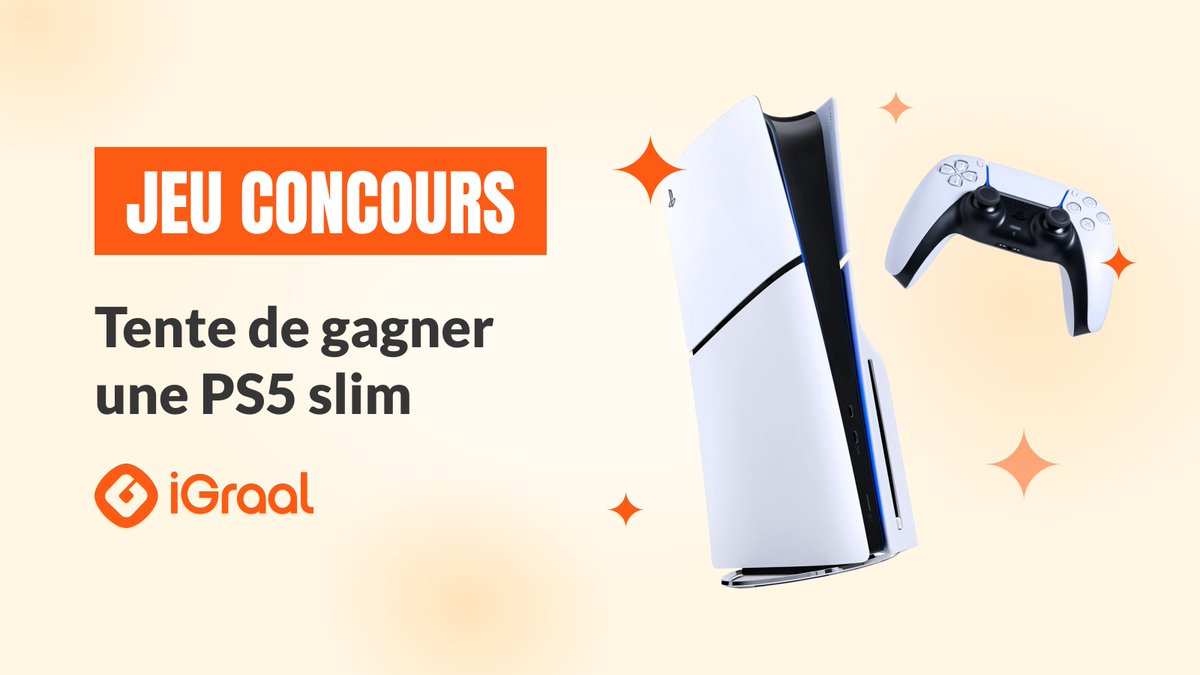 JEU #CONCOURS 🔥 

Gagne ta Playstation slim ! 🎮

Pour jouer ⬇️

◾️ RT
◾️ Tag 2 personnes
◾️ Follow notre compte  

TAS : 01/10/24