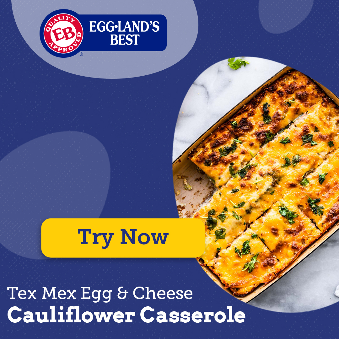 Switch up your meal routine and bring some excitement to your dinner menu. Whether you're looking for something savory or sweet, Eggland’s Best can help you achieve any option! Get the full recipe at bit.ly/3T5h4WM 
✶ 
✶ 
#madewithEB #onlyfeedmeEB #thEBest