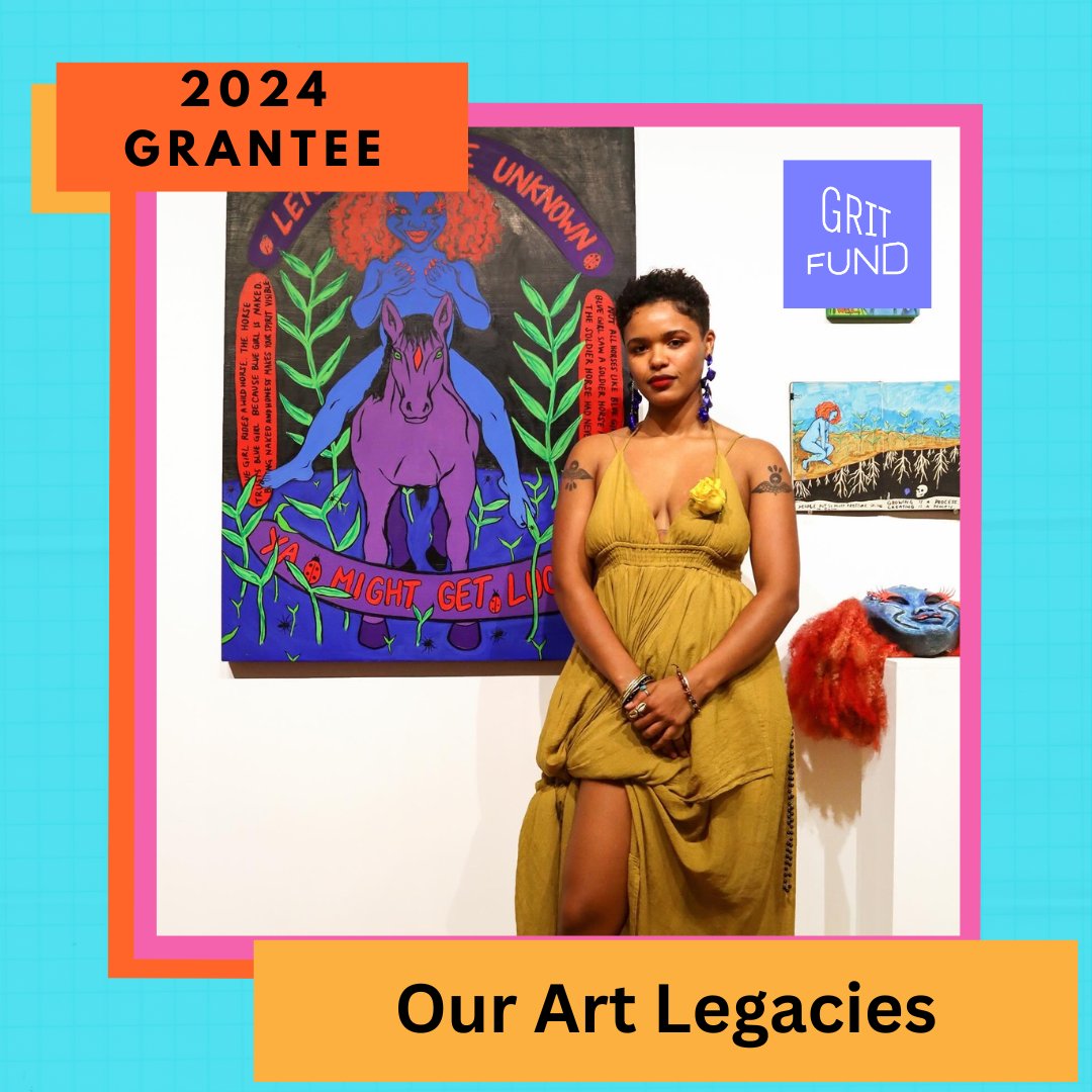 TheGritFund's tweet photo. Congrats to the 2024 Grit Fund Winners! They each won $10,000 in funding. We can't wait to see the amazing art and work you all do in the community. Learn more about each project here: https://t.co/1TrmlIXuMb https://t.co/mACcOwXqrb