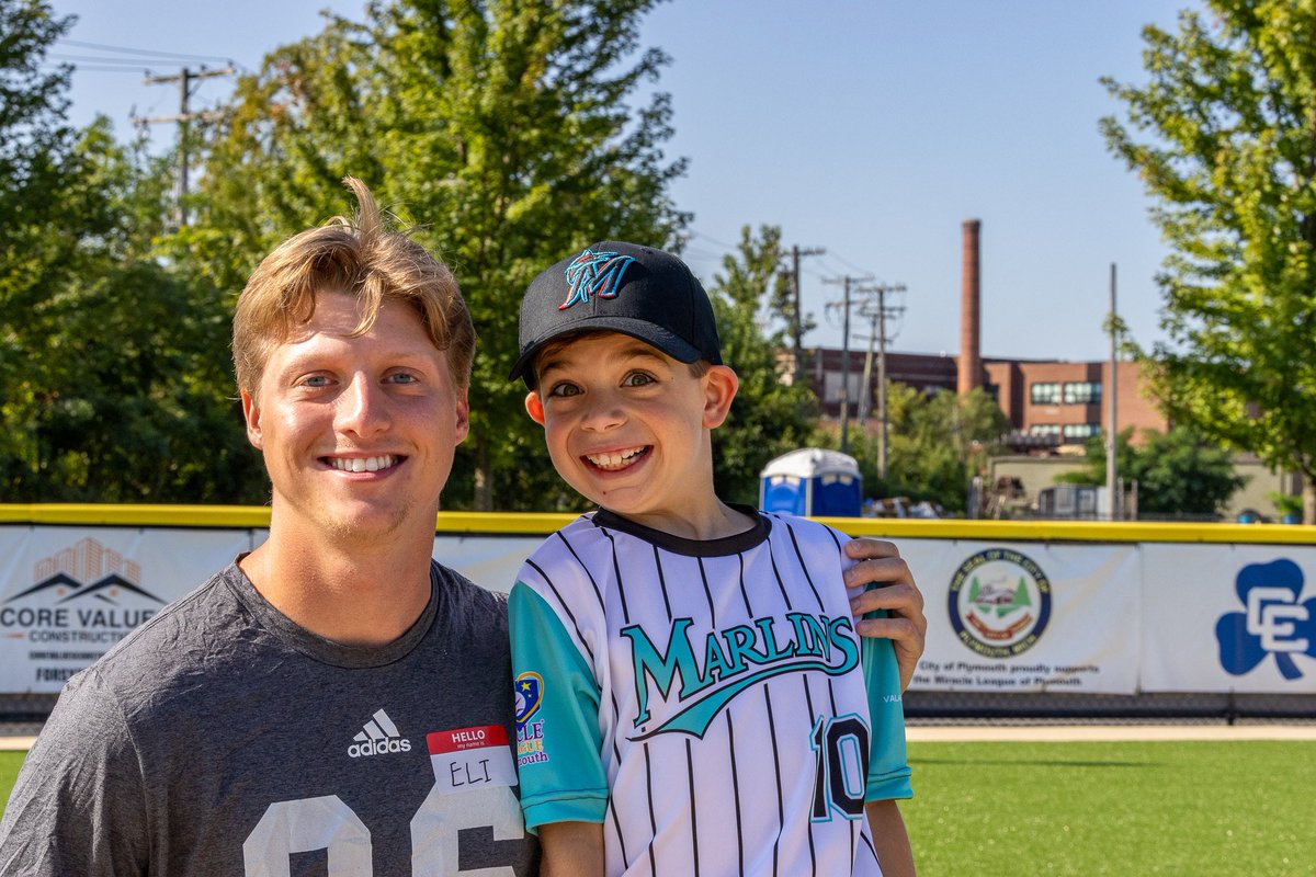 EMU_Baseball's tweet photo. This is what it’s all about
@MiracleLeaguePM 

#EMUEagles #HTR https://t.co/BT8qU2QNF8