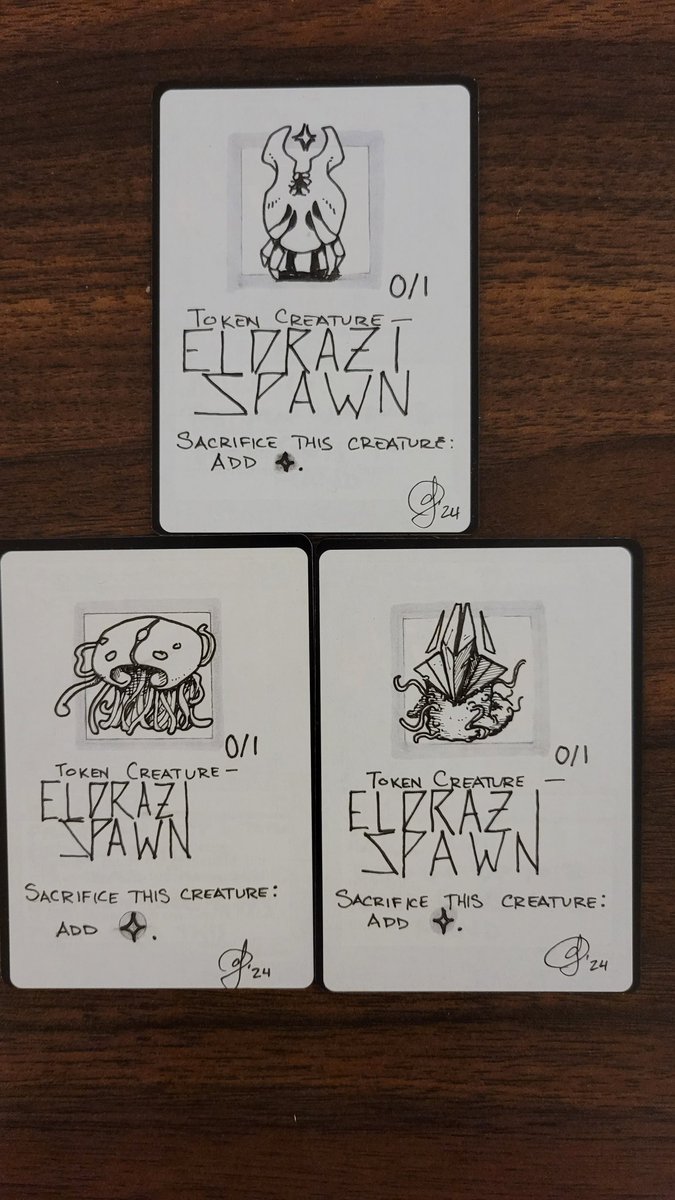 This token commission began its USPS journey yesterday. Safe travels, little ones!