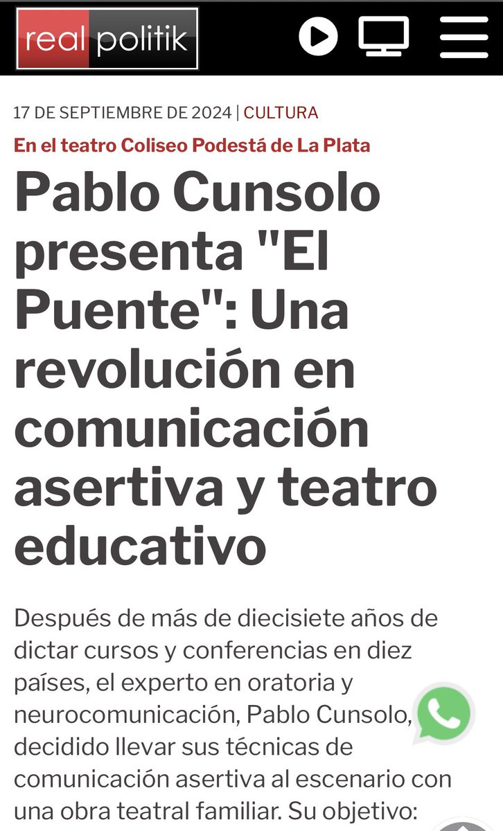 PabloCunsolo's tweet photo. Ver nota completa 

https://t.co/GAb4qjy7qH https://t.co/fUaqb0xR99