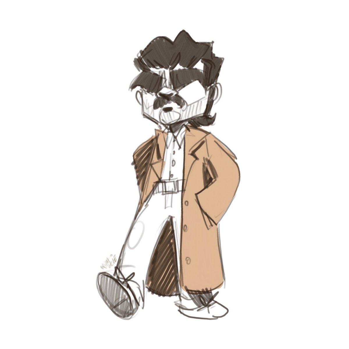 Mahggied's tweet image. james sketch #jamesmarriottfanart