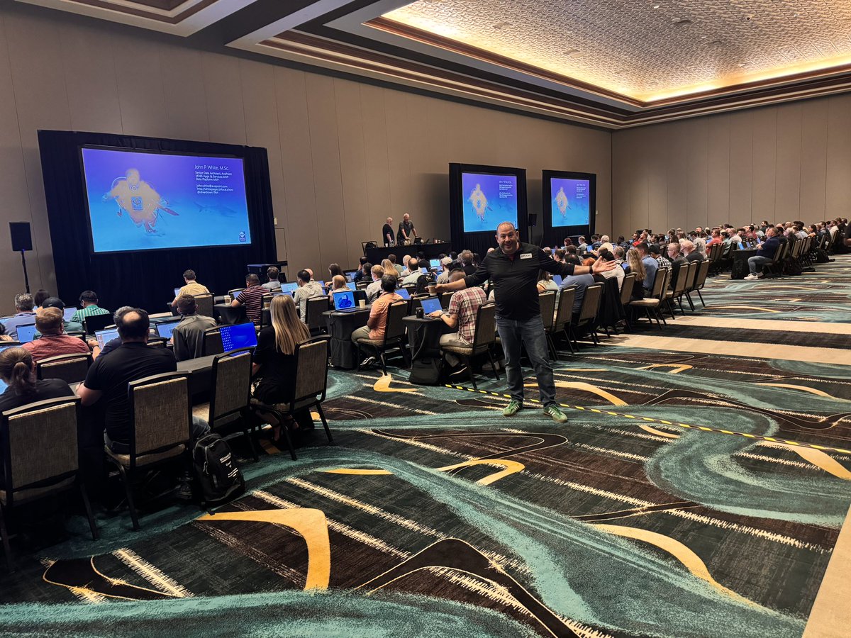 Kicking off <a href="/powerplatconf/">Power Platform Community Conference</a> with a workshop by <a href="/diverdown1964/">John White</a> <a href="/GuyInACube/">Guy In A Cube</a>