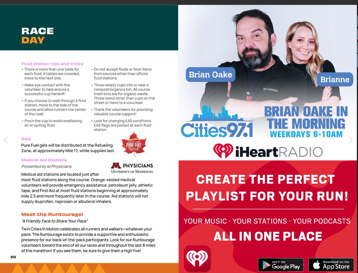 Lon Hammond (@benedicttrader) on Twitter photo Check out what iHeart is advertising in this year's Twin Cities Marathon participant guide! Didn't know they were back in the game haha <a href="/Chris_Hawkey/">Chris Hawkey</a> Check out what iHeart is advertising in this year's Twin Cities Marathon participant guide! Didn't know they were back in the game haha <a href="/Chris_Hawkey/">Chris Hawkey</a>