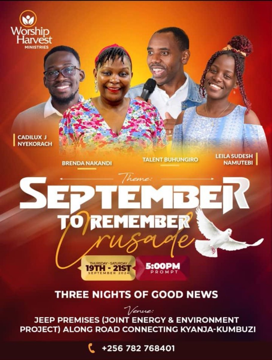 hrvstinstitute's tweet photo. Mark 16:15 NKJV
And He said to them, "Go into all the world and preach the gospel to every creature..."

It is  #ASeptember2Remember at the #HarvestInstitute School of Leadership &amp; Ministry. 🥳🤩🔥🤍

Join any of our teams at a location near you for #3NightsOfGoodNews https://t.co/tFHktRquVh