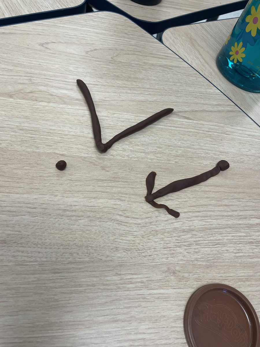 Reviewing our geometry terms with play dough. #makinglearningfun #4thgrade 
<a href="/NISDGalm/">Galm Elem School</a> <a href="/NISDElemMath/">NISD Elementary Math</a>