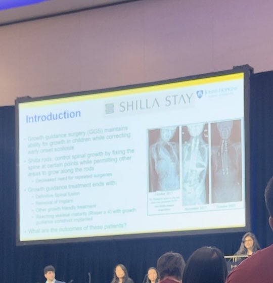 Raisa_Rauf's tweet image. So grateful for the chance to present and attend @OrthoSummit 2024! Appreciated the incredible research conducted by orthopods at various levels of training. Thank you for the opportunity 🦴🧠!