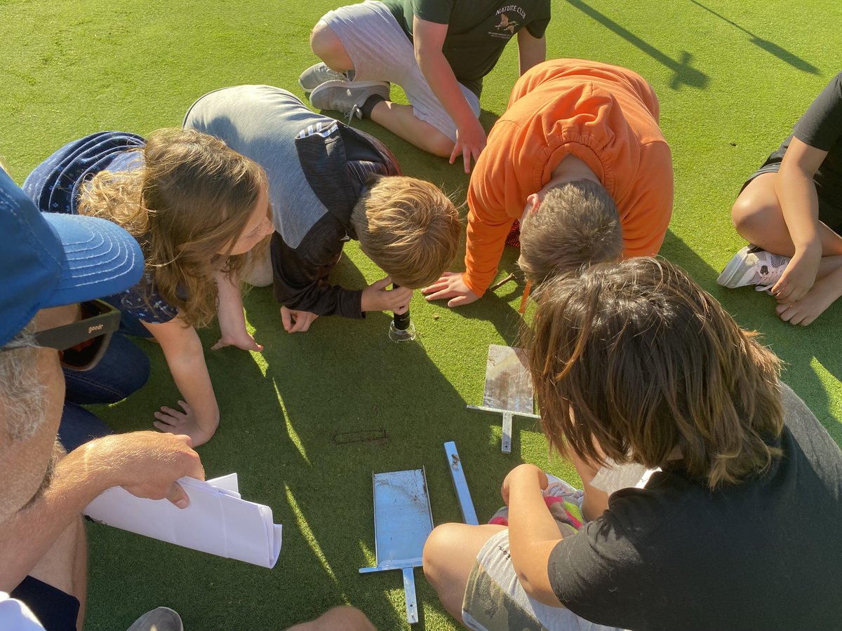 TheFirstGreen's tweet image. It's a beautiful day for First Green! Thank you to @ZFoltz_Turf and the team at Lakeview Golf Course in Detroit Lakes, MN for hosting 200 6th graders from Detroit Lakes Middle School. Plenty of hands on turf id, cool tools and soil lessons for all!