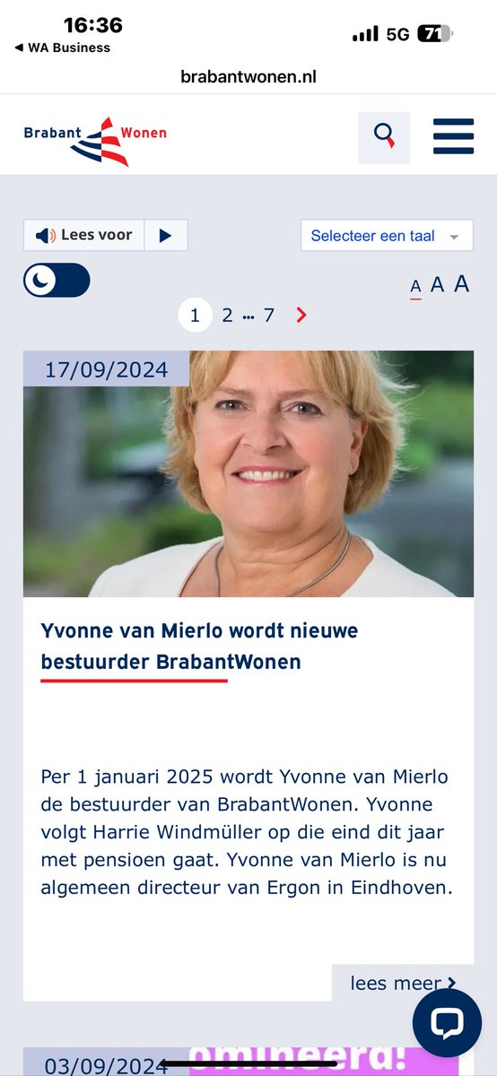 tcpmmanders's tweet image. Wat ben ik ontzettend trots op je, @YvonnevanMierlo! Per 1 januari 2025 de nieuwe bestuurder van @BrabantWonen , een prachtige stap waarin je al jouw ervaring en verbindende kracht kunt inzetten.