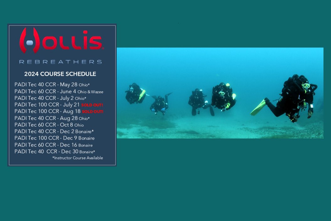 Diversinc's tweet image. Elevate your diving skills with our PADI Prism 2 Rebreather classes at Divers Incorporated. 🗓️

Enjoy unmatched support and priority access to technical trips! 🌊🚢 

#RebreatherDiving #TechnicalDiving #ScubaAdventure