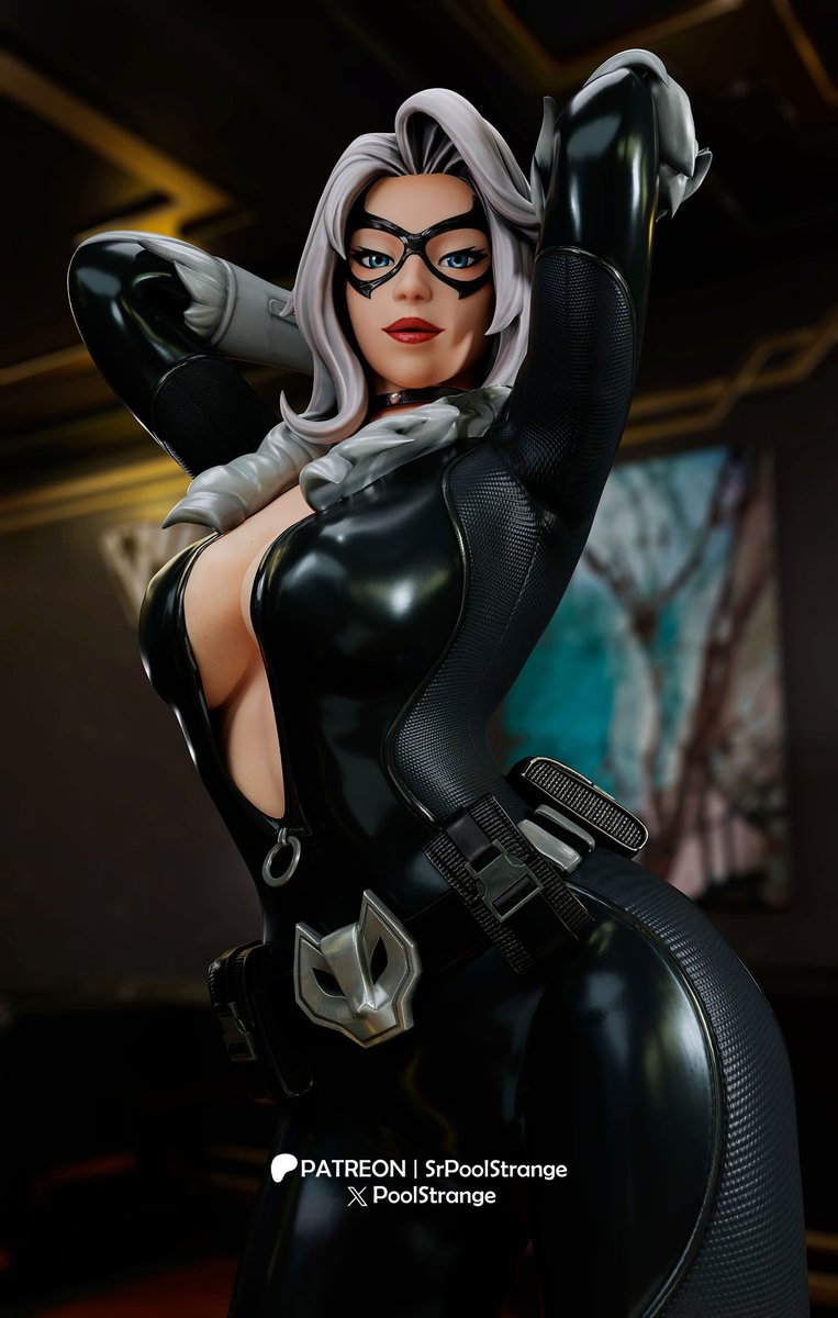 PoolStrange's tweet image. Black Cat 🐈⬛
Model by @x_RedEyes
📌Hi-Res 8k + Alt N*de on 🅿️TRN
#BlackCat #Fortnite #FortniteArt #3D #Blender #sfw