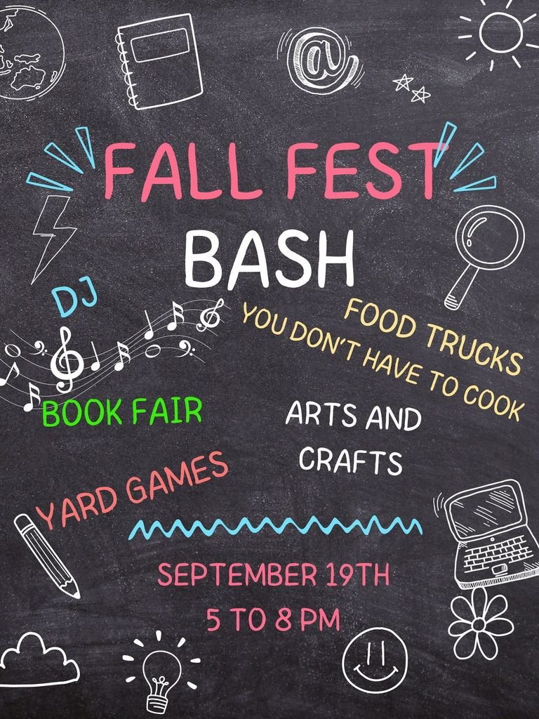 Join us on Thursday Sept 19 from 5-8pm at Mountain View for our PTO Family Fall Fest.
