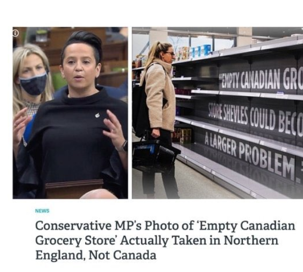 @RGBAtlantica (@rgbatlantica) on Twitter photo <a href="/merry123459/">Vicki Campbell🇨🇦</a> Anyone who can post fake photos of empty shelves in the UK and try to pass them off as a Canadian grocery store during a pandemic -should resign. She's a fraud, a liar and unqualified. #NeverTrustAConservative <a href="/merry123459/">Vicki Campbell🇨🇦</a> Anyone who can post fake photos of empty shelves in the UK and try to pass them off as a Canadian grocery store during a pandemic -should resign. She's a fraud, a liar and unqualified. #NeverTrustAConservative