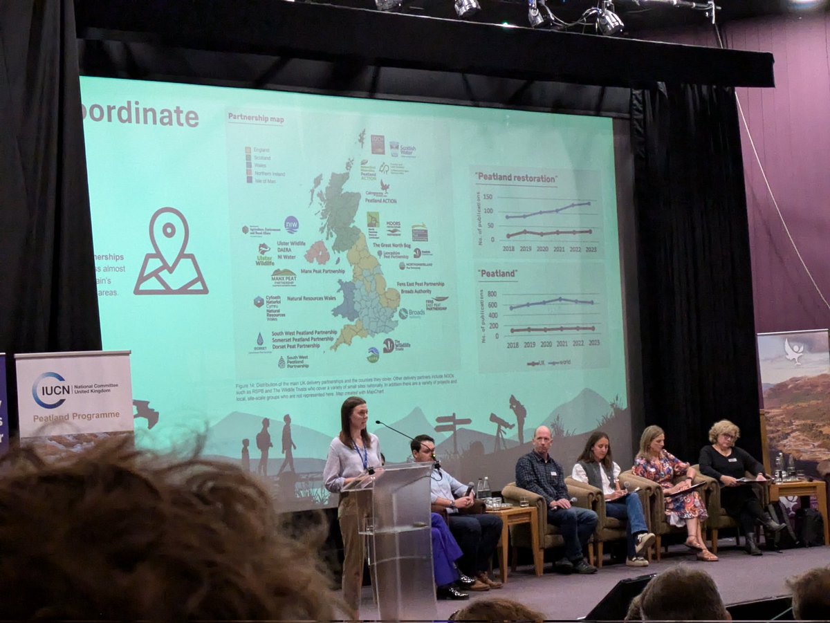 ManxPeat's tweet photo. We're on the map! Even though the #IsleOfMan is not part of the UK, it's great to have our project included in a map of peat partnerships 😁 This was a discussion around peatland strategy across the UK (and IoM😉) https://t.co/26RKQ0vRaf
