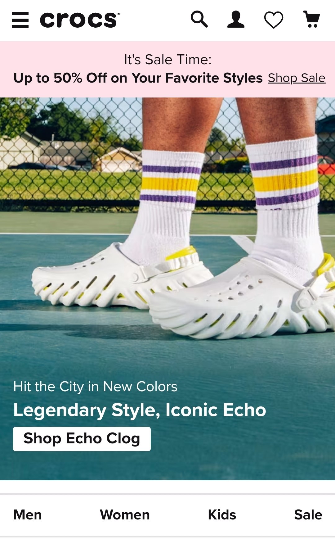 LaRussell on X WE DID IT JOE WE GOT THE CROCS DEAL YOU RE LOOKING AT THE NEW FACE AND FEET OF THE ECHO CLOG Dopest thing about this campaign is I