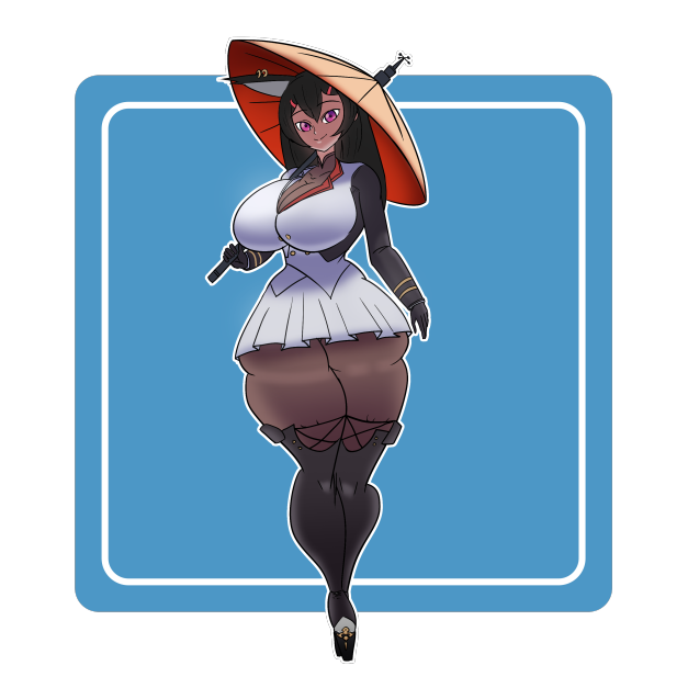 Telekinetits's tweet photo. commission for @MadilianLH

OC Yoku cosplaying Amagi normal and THICC ver.

#Inflationart #NSFW https://t.co/LYRFKCheeD