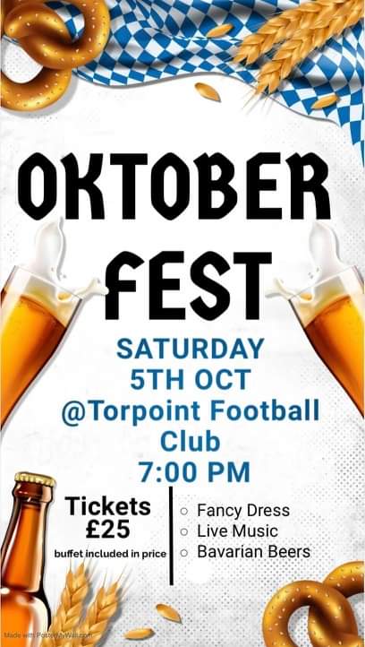 Full steam ahead for our Oktoberfest!

Grab your tickets here!

pay.sumup.com/b2c/QL3DCLMA

£5 off for first time sign up via SumUp 👀💸