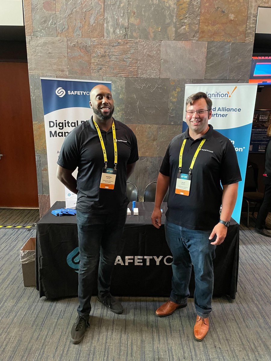 safetychain's tweet photo. We are thrilled to be Diamond Sponsors at Inductive Automation's 2024 Ignition Community Conference! Visit us at booth 6 on the first floor of the Harris Center Sept. 17-19. As a bonus, we’re giving away AirPods Pro to a few lucky attendees!
#ICCBreakthrough https://t.co/UOpwyoHyou