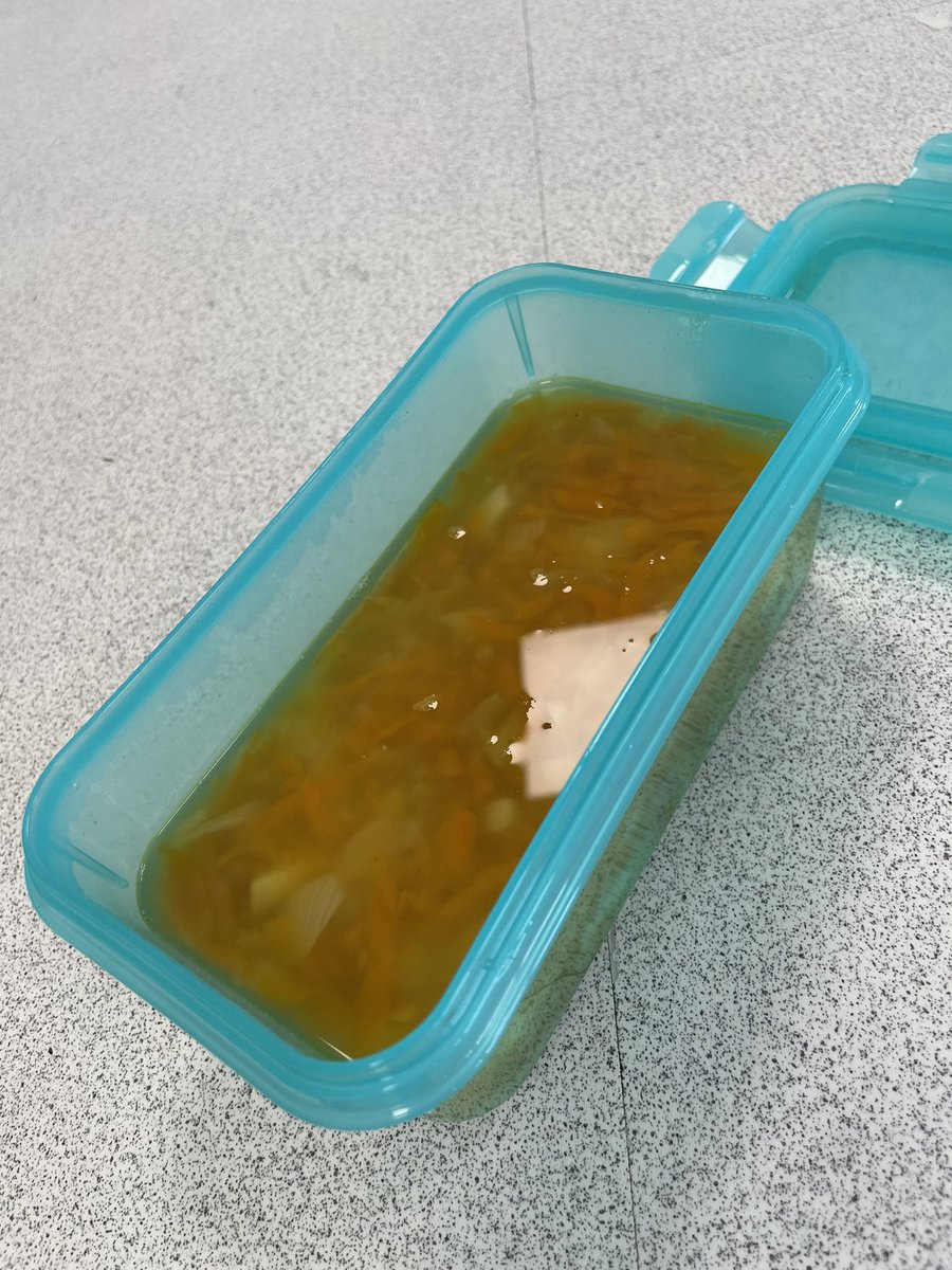 S1 have been working on knife skills &amp; using the hob safely, creating a great Lentil Soup! Well done to 1.6 with their great work today!