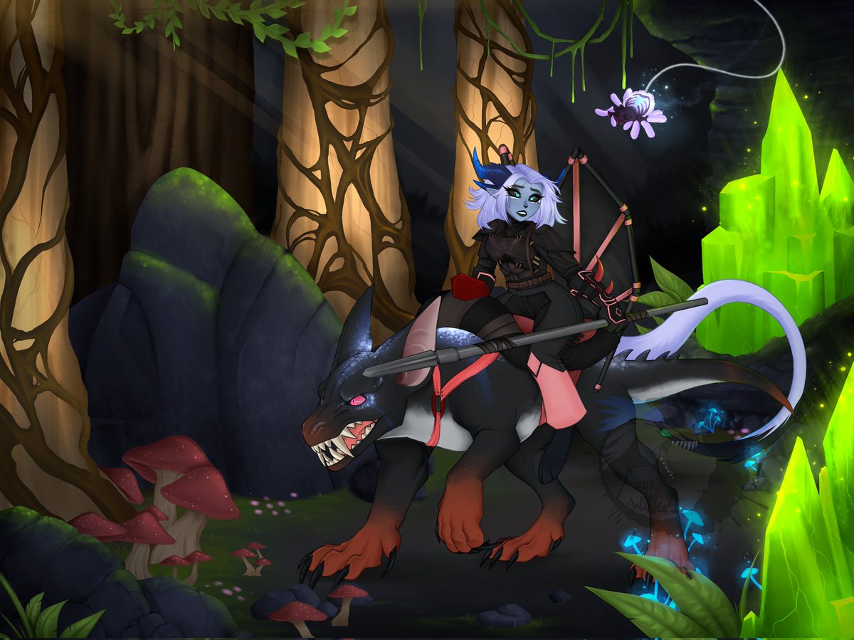 Daddy_Toffee's tweet photo. This took 3 days to finish but I'm so happy with the result! Ark, (Evolved or Ascebded) is my favorite game and the Aberration map has a special place in my heart.
--
#ARKSurvivalAscended
#Arkravager
#Videogame
#Videogamefanart https://t.co/HMgmfNtiD8