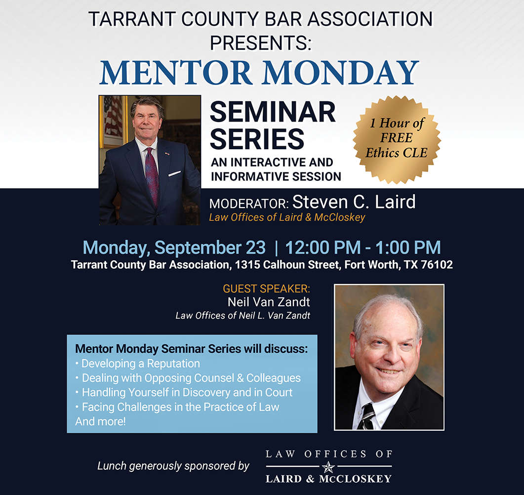Tarrant County Bar Association tweet media