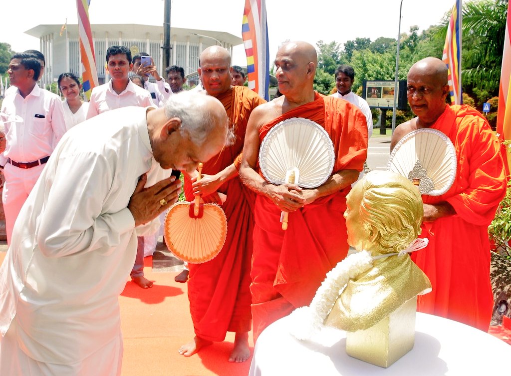 Commemorating 160th birth anniversary of Anagarika Dharmapala , National Hero and pioneer in the dissemination of Teachings of the Buddha across the world from Sri Lanka