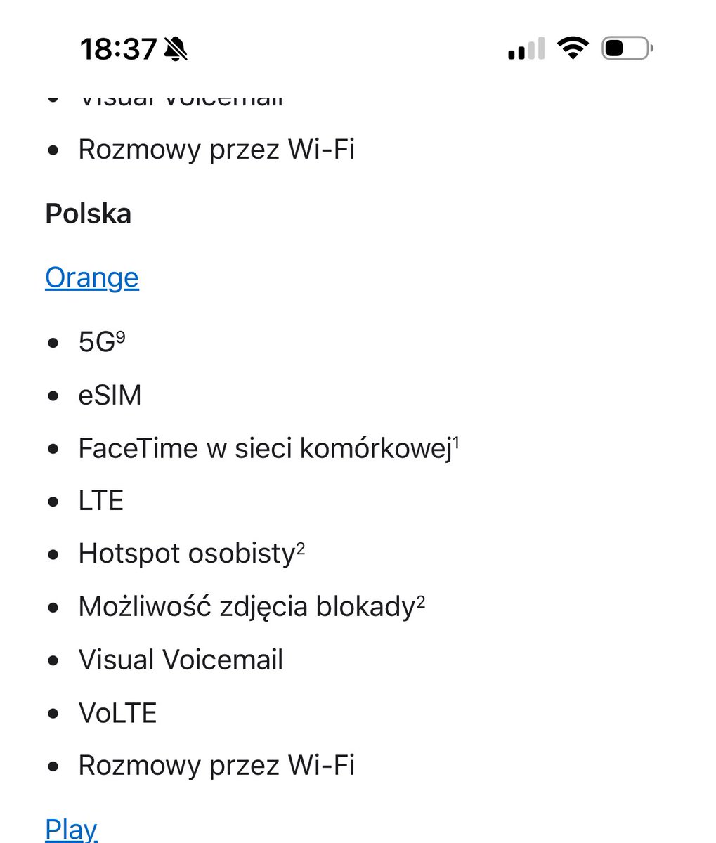 sportpoz's tweet image. @RzecznikOrange 
Z oficjalnej strony Apple info, że @Orange_Polska obsługuje Visual Voicemail. Czyżby szykowała się niespodzianka? 
#orange #visualvoicemail #apple