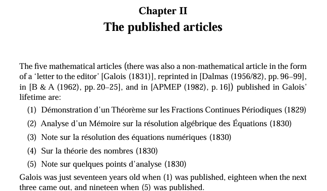 elseweifia's tweet photo. Évariste Galois, who revolutionized abstract algebra and pioneered group theory, died at age 20.

https://t.co/HbPKYxqy5y https://t.co/45t4IdhvWA