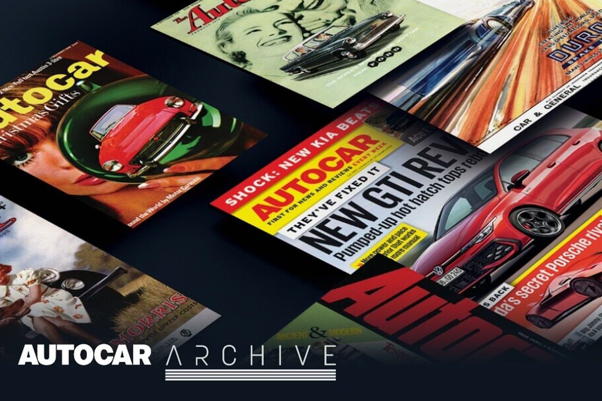 Good news! We're providing free access to the Autocar Archive for a week, starting today. Here's everything you need to know 👉  autocar.co.uk/car-news/from-…