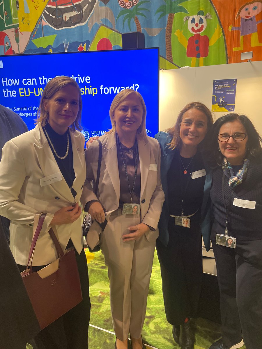 MCarmenColitti's tweet photo. How can @Europarl_EN drive the EU-UN partnership forward? Happy to share views with MEPs and @UNinBrussels colleagues around the #SummitOfTheFuture and beyond today in Strasbourg 
@UNOPS_Brussels https://t.co/B5eF8ZwA1D