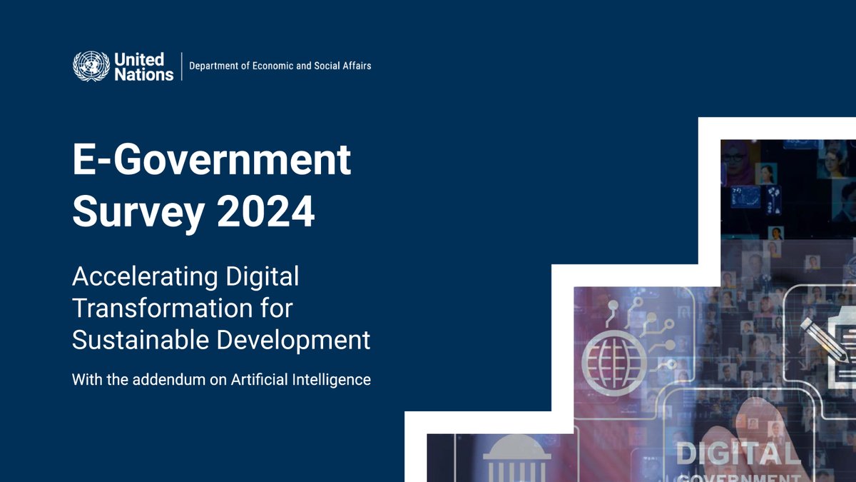 agesic's tweet photo. 🔼 Uruguay asciende al puesto 25 a nivel global en el índice de gobierno digital #EGovernmentSurvey de @UNDESA 

📉 Nuestro país es el de mayor crecimiento en las Américas y mantiene su liderazgo a nivel regional.

Accedé a la nota  👉 https://t.co/AxCUERAP5K https://t.co/4UwkmTESpq