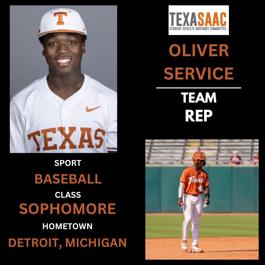 TexasSAAC's tweet image. This week we will be introducing our 2024-2025 SAAC reps.
First up we have our Baseball SAAC reps, Luke Harrison and Oliver Service!โพ๏ธ๐ค๐ผ