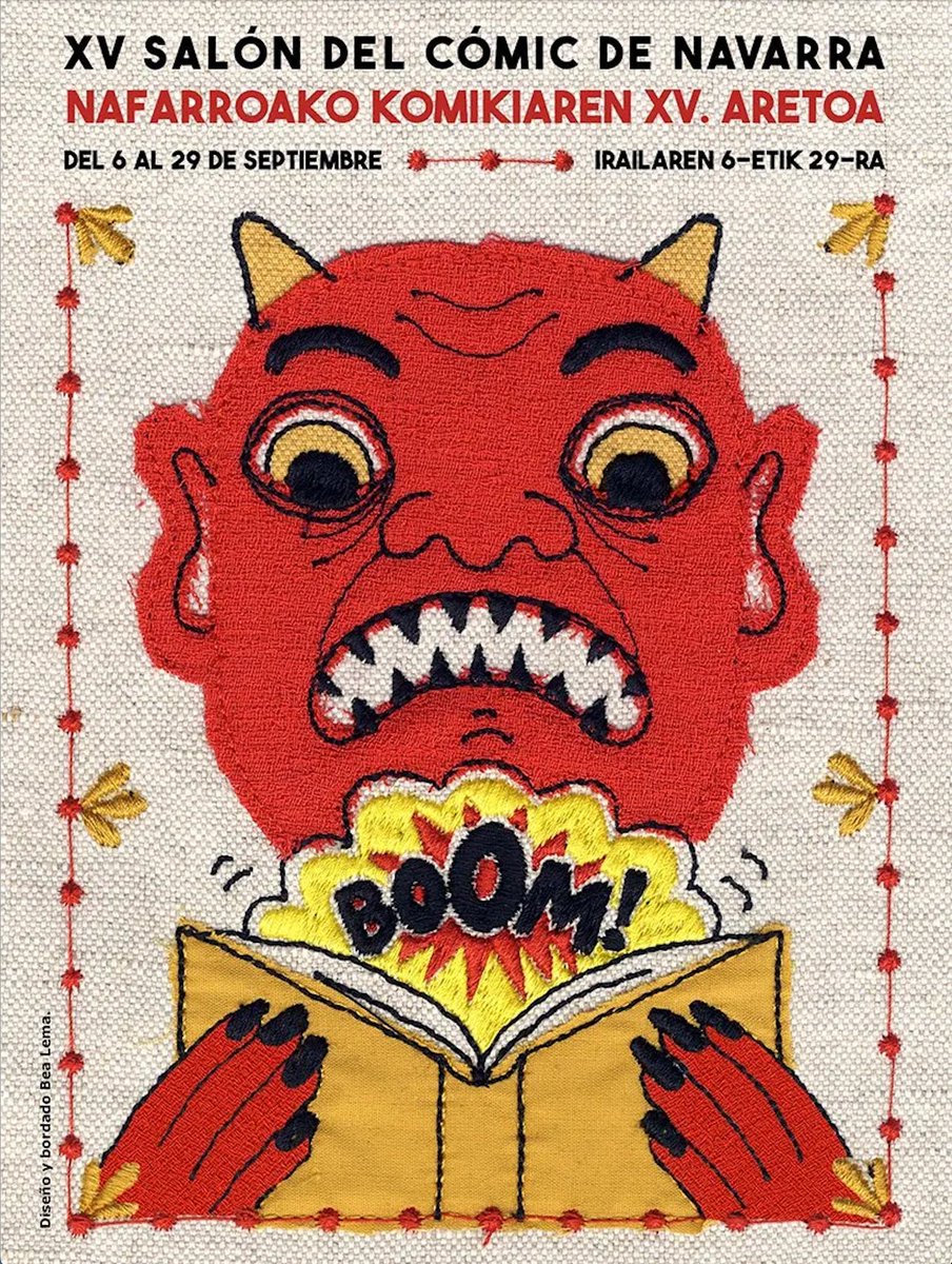 Bea Lema, flamante Premio Nacional de Cómic 2024, hace unos carteles estupendos