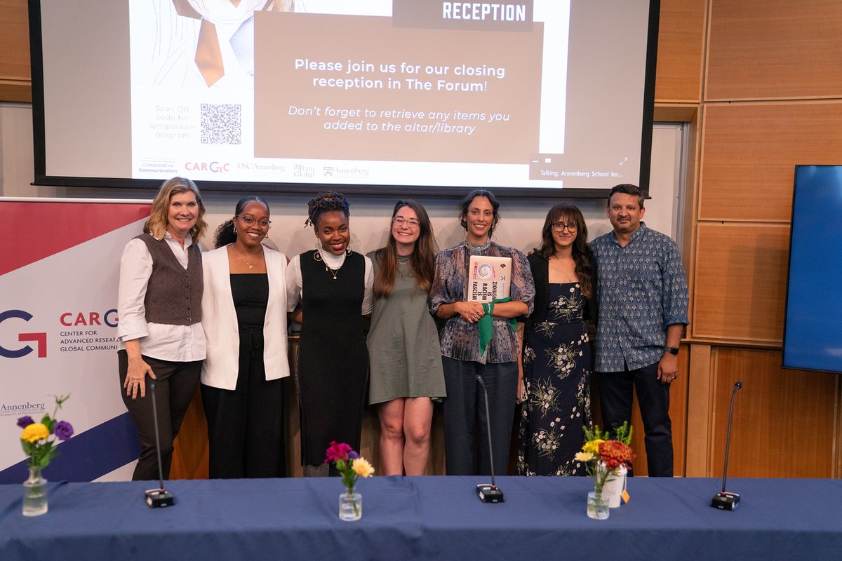 CARGC (@annenbergcargc) on Twitter photo Last week's Transnational Feminist Networks Symposium was co-organized by Annenberg PhD students Cienna Davis, AzsaneƩ Truss, Valentina Proust <a href="/valeproust/">Valentina Proust</a>, Lucila Rozas <a href="/LucilaRozas/">Lucila Rozas</a>, and Sim Gill. Congratulations and thank you for putting together such a fantastic event! Last week's Transnational Feminist Networks Symposium was co-organized by Annenberg PhD students Cienna Davis, AzsaneƩ Truss, Valentina Proust <a href="/valeproust/">Valentina Proust</a>, Lucila Rozas <a href="/LucilaRozas/">Lucila Rozas</a>, and Sim Gill. Congratulations and thank you for putting together such a fantastic event!