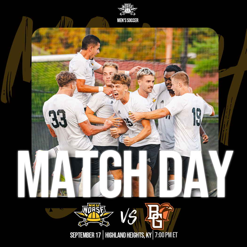 𝗣𝗨𝗣𝗦 𝗔𝗧 𝗧𝗛𝗘 𝗣𝗜𝗧𝗖𝗛: 𝗡𝗜𝗚𝗛𝗧 𝟭

🆚 Bowling Green
🕖 7:00 PM ET
🏟️ NKU Soccer Stadium
🐕 Pups at the Pitch (PetSuites)
📺 bit.ly/47Cy5ha
📊 bit.ly/3X0iSkX
🎁 NKU Frisbees
🎟️ FREE! 

<a href="/NKUNorse/">Northern Kentucky Athletics</a> | #NorseUp