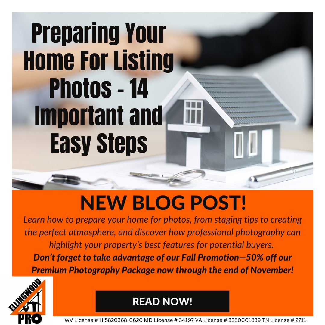 EllingwoodPro's tweet image. 🍂#ProBlogTuesday!🍂 Are you preparing to sell your home or just want it to shine online? Check out our newest blog post for expert tips on &quot;Preparing Your Home for Photos&quot;!📸

🔗 Read more: ellingwoodpro.com/pro-blog/f/pre…

#ellingwoodpro #RealEstate #HomeSellingTips #FallPromo #ProBlog