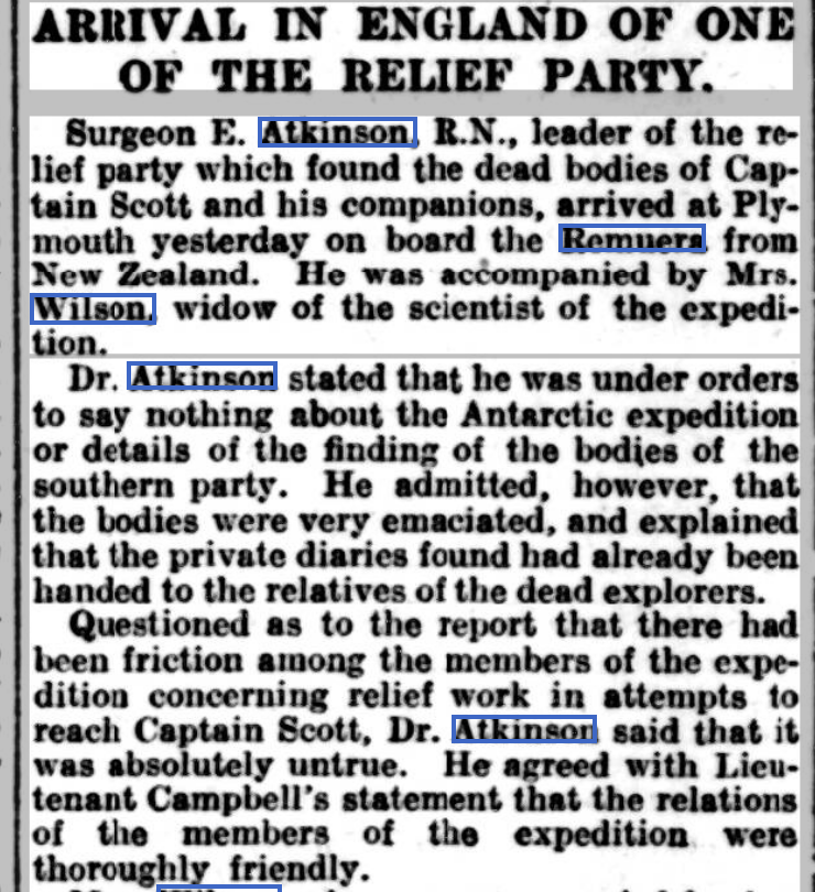 it's true that they had much less conflict than pretty much any other expedition (thanks mainly to bill) but it is funny that everyone in the immediate aftermath did their damndest to be like [edwardianly, polite] We Shall Not Reveal How Much Teddy Evans Fucking Sucked