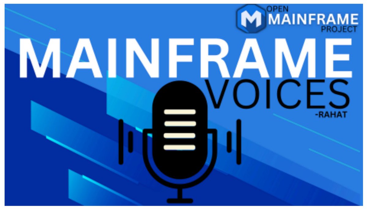 OpenMFProject's tweet image. Today we&apos;re kicking off the final presentations of the @OpenMFProject Summer #Mentorships starting w/ Rahat Khan who created a video series for the #MainframeModernization #Working Group. Watch his presentation or the first 3 #MainframeVoices videos here: hubs.la/Q02Q7w600