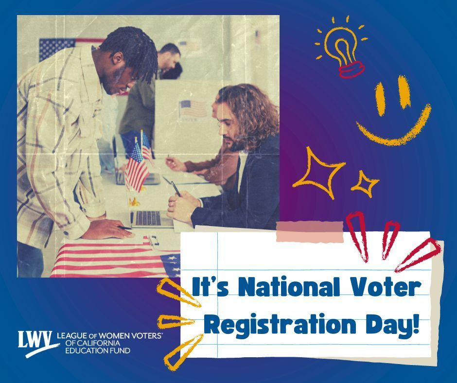 Want to vote this year? Make sure you’re #VoteReady NOW at bit.ly/2024nvrdreg - make sure you're registered to vote by checking your voter status, re-registering to vote, and more. Let's celebrate #NationalVoterRegistrationDay the right way!