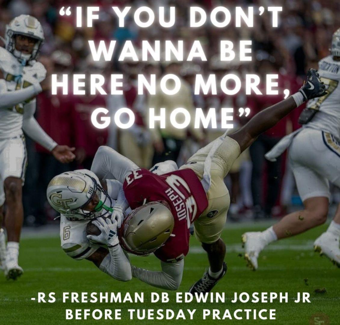 pipwf's tweet photo. 🗣️🗣️🗣️ Amen!!! 🙌 Make way for those who do care and want to play. Disgusted at college football becoming @NFL lite!  #FSUTwitter #fsu #FSUfootball #CFB #GoNoles https://t.co/Gnx9ElWNGu