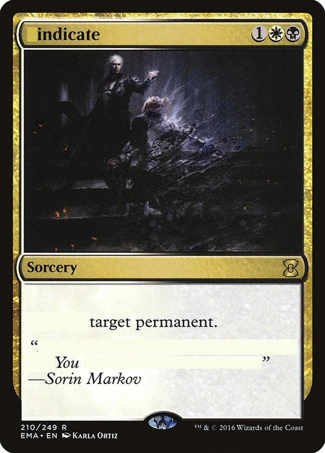 ZeroSkillz13's tweet photo. @CaveTcg Someone casted this in the MtG game that's happening off screen https://t.co/gRJJF8G2Ot