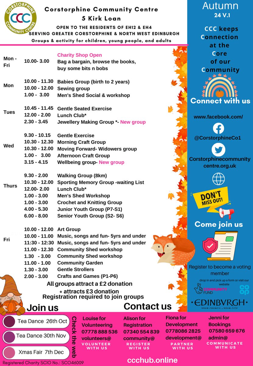 Corstorphine Community Centre: Autumn Programme nen.press/2024/09/17/cor…