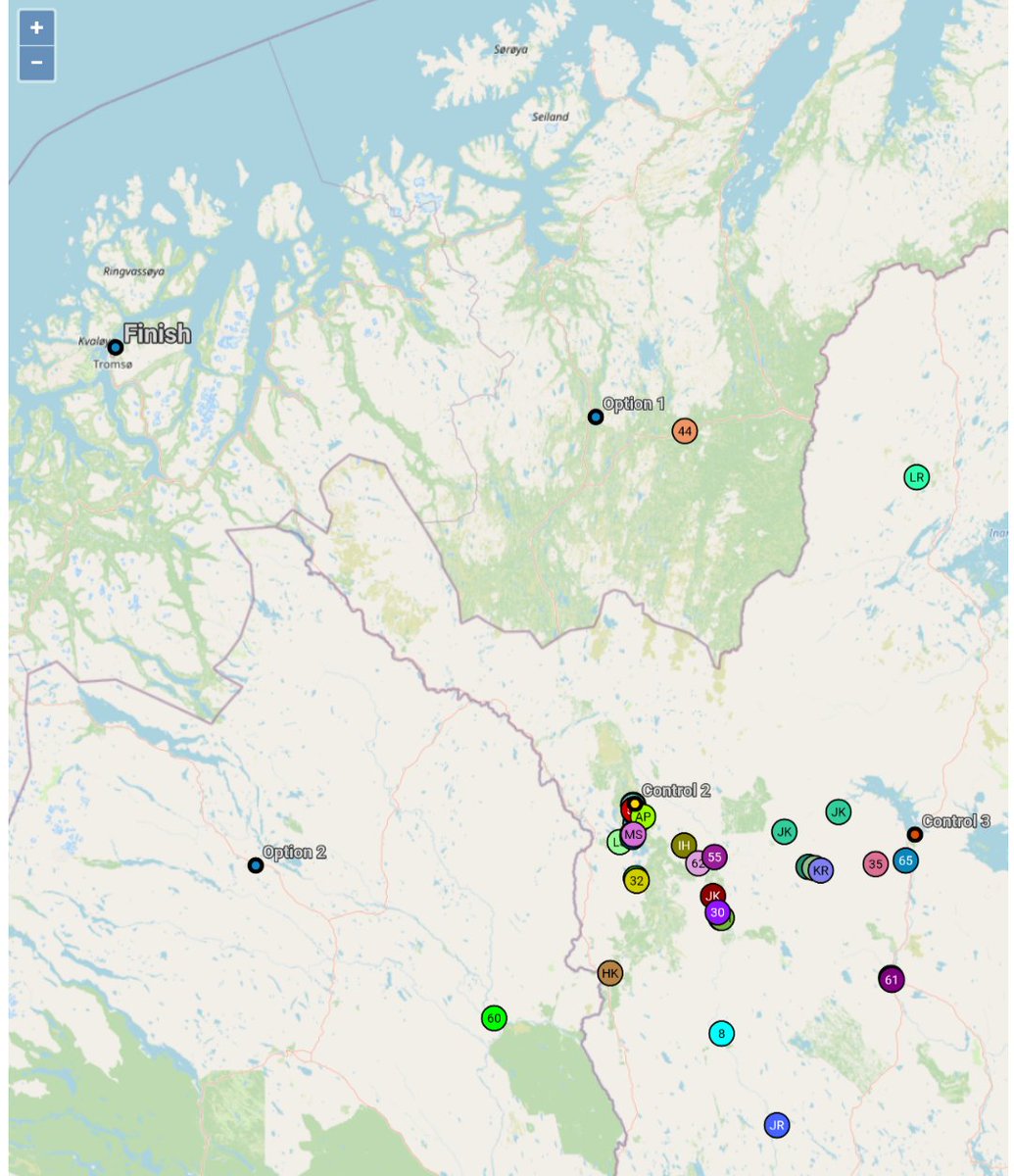 Suunnistusfanina tää GPS-palluroiden seuraaminen ei oo mitään ihan vierasta hommaa mut onhan tää ihan nextillä levelillä. Nyt ei puhuta mistään Jukolan 3,1km rastivälistä vaan sadoista kilometreistä. Ei tää oo kisa mutta silti. Kuka ekana kerkee.
#ruska2024 #dotwatching