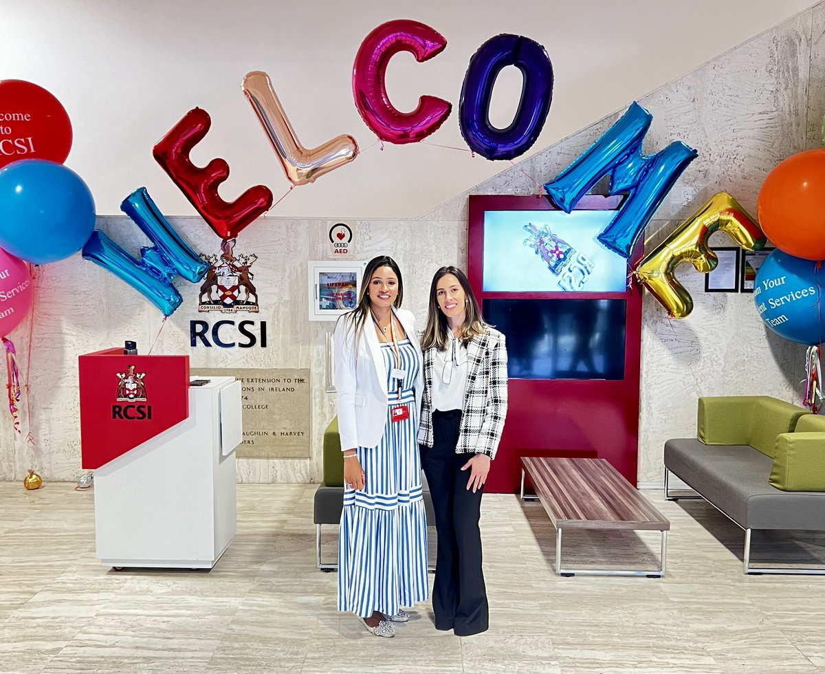 aglecia's tweet image. Welcome to the @RCSI_SWaT at @RCSI_Irl Fabiana! Another PhD candidate from the Nursing Department/UNESP visiting us for a few months.